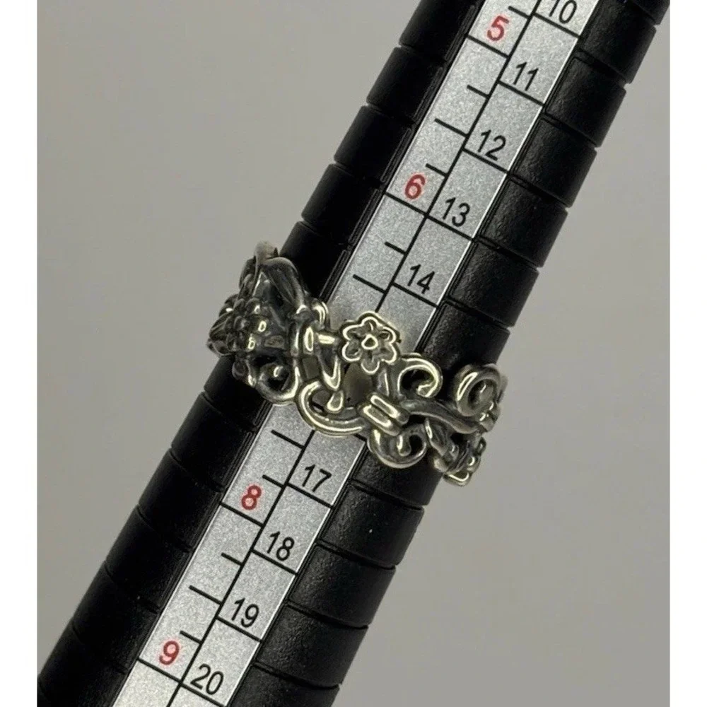 Filigree sterling silver